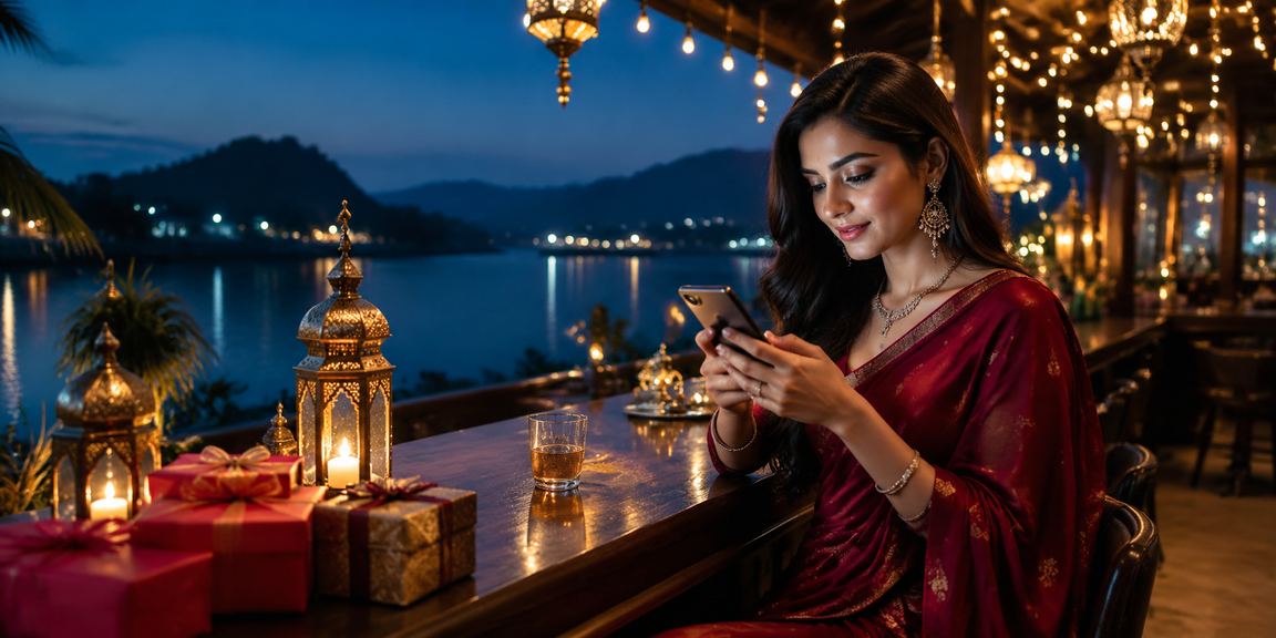 রাঙামাটিতে ঈদের সময় মোবাইলে reno8 লটারি খেলছেন এক ব্যবহারকারী